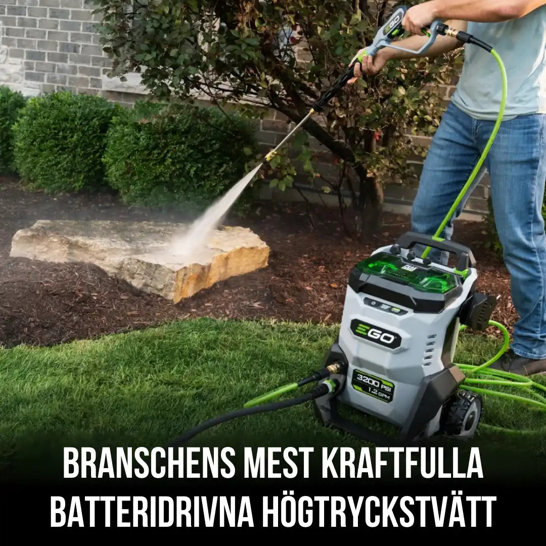 TRION-GO Högtryckstvätt – 3200 PSI (≈220 bar)
